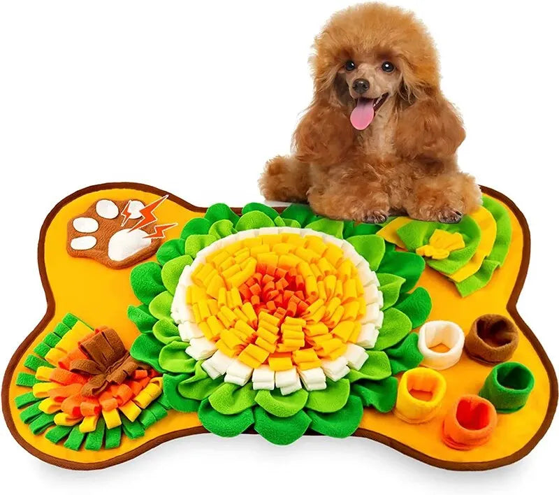 Hunde Schnüffelmatte | 63x 47cm | Interaktiv | Schnüffelteppich